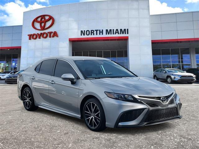 used 2022 Toyota Camry car, priced at $22,697