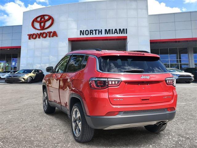 used 2021 Jeep Compass car, priced at $18,399