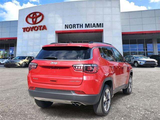 used 2021 Jeep Compass car, priced at $18,399