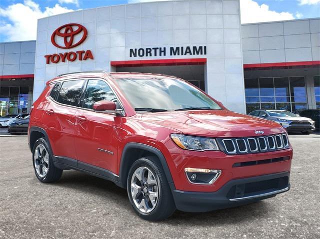 used 2021 Jeep Compass car, priced at $18,399