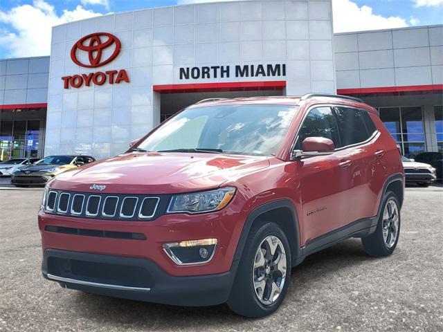 used 2021 Jeep Compass car, priced at $18,399