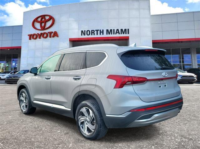 used 2021 Hyundai Santa Fe car, priced at $20,198