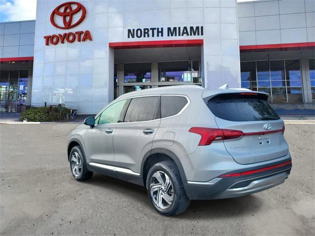 used 2021 Hyundai Santa Fe car, priced at $21,087