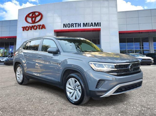 used 2021 Volkswagen Atlas Cross Sport car, priced at $21,689