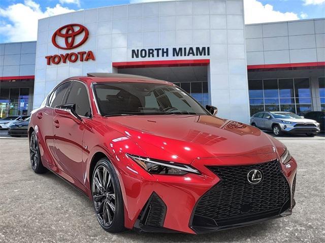 used 2024 Lexus IS 350 car, priced at $42,840