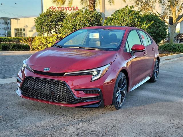 new 2025 Toyota Corolla Hybrid car, priced at $30,663