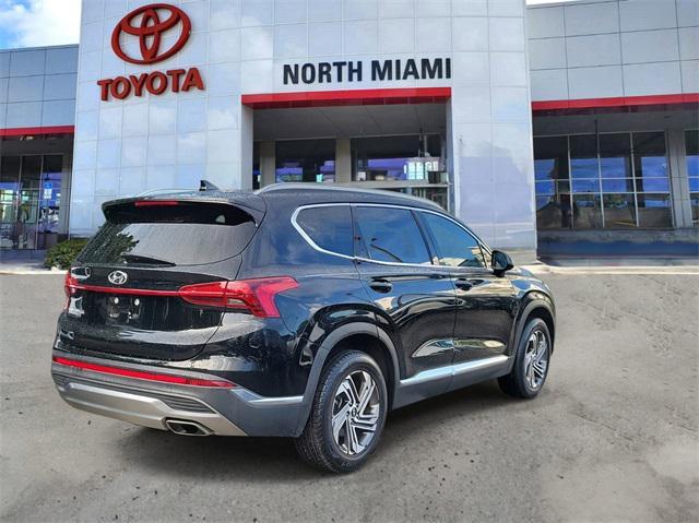 used 2021 Hyundai Santa Fe car, priced at $19,779