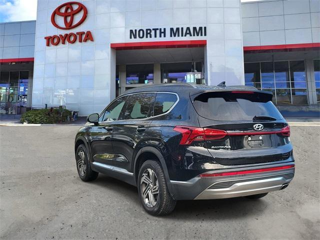 used 2021 Hyundai Santa Fe car, priced at $19,779