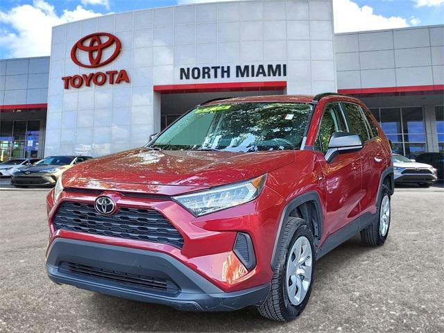 used 2021 Toyota RAV4 car, priced at $22,299