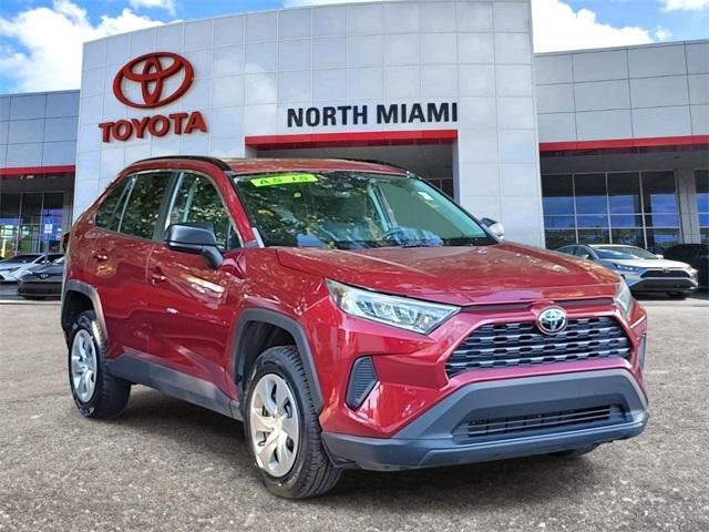 used 2021 Toyota RAV4 car, priced at $22,299