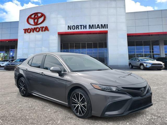 used 2021 Toyota Camry car, priced at $21,794