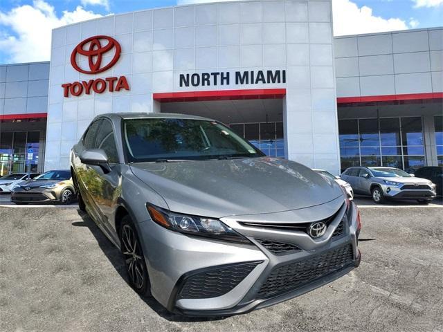 used 2021 Toyota Camry car, priced at $16,372