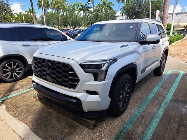 used 2024 Toyota Sequoia car, priced at $73,499
