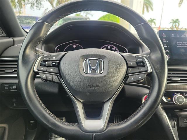 used 2022 Honda Accord car, priced at $23,317