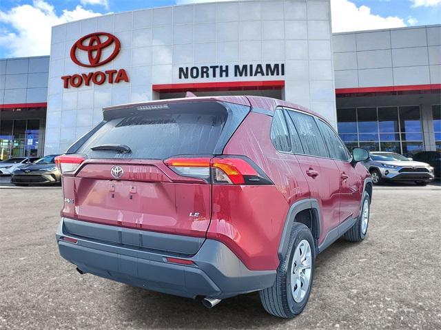 used 2023 Toyota RAV4 car, priced at $25,139