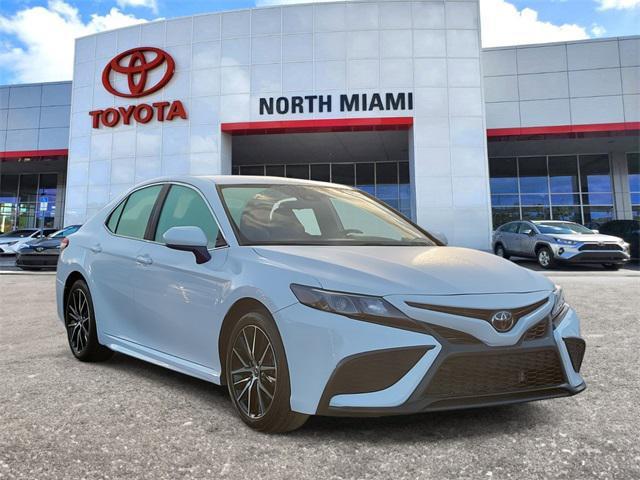 used 2021 Toyota Camry car, priced at $18,299