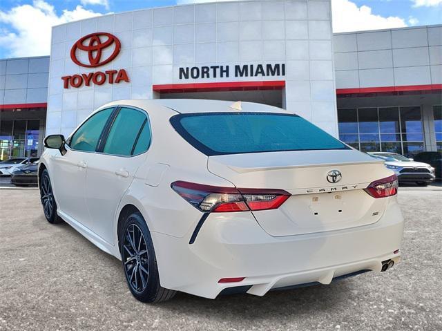 used 2021 Toyota Camry car, priced at $18,299