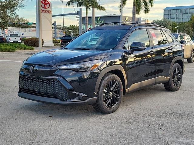 new 2025 Toyota Corolla Cross car, priced at $31,990