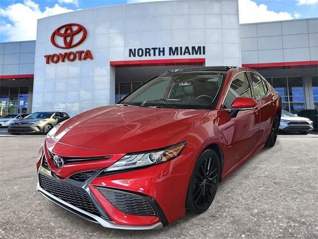 used 2021 Toyota Camry car, priced at $22,685