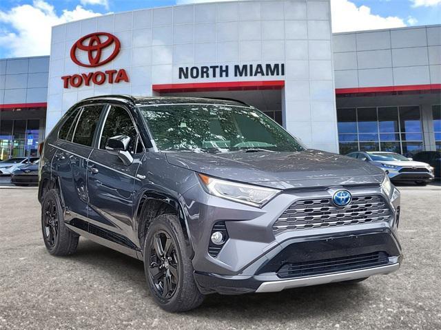 used 2020 Toyota RAV4 Hybrid car, priced at $19,476