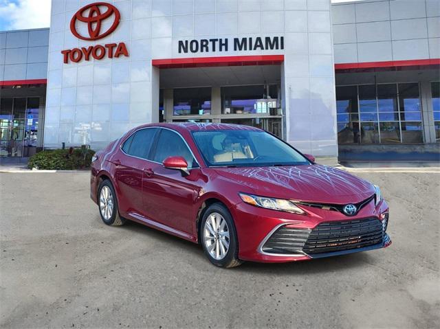 used 2021 Toyota Camry car, priced at $21,351