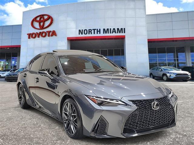 used 2023 Lexus IS 500 car, priced at $56,838