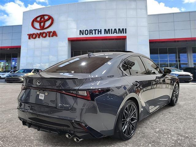 used 2023 Lexus IS 500 car, priced at $56,838