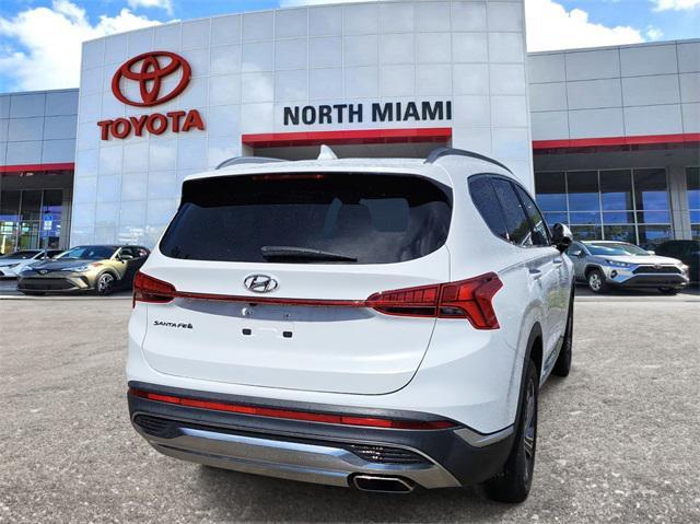 used 2021 Hyundai Santa Fe car, priced at $18,774
