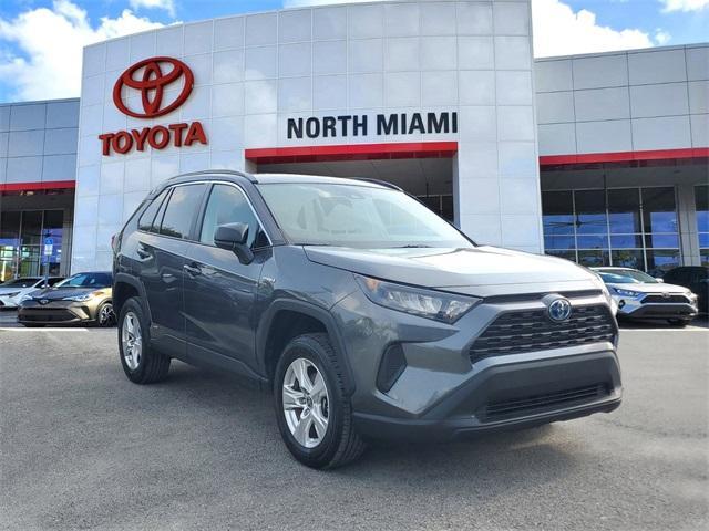 used 2021 Toyota RAV4 Hybrid car, priced at $28,828