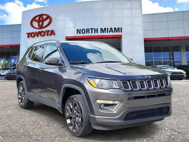 used 2021 Jeep Compass car, priced at $17,187