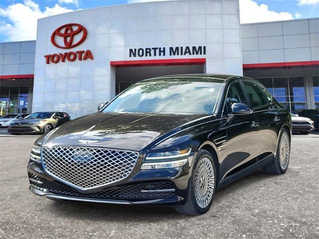 used 2022 Genesis G80 car, priced at $33,899