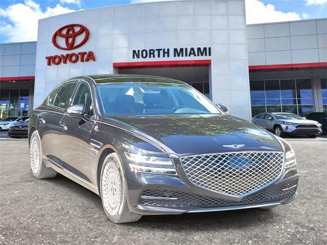 used 2022 Genesis G80 car, priced at $33,899