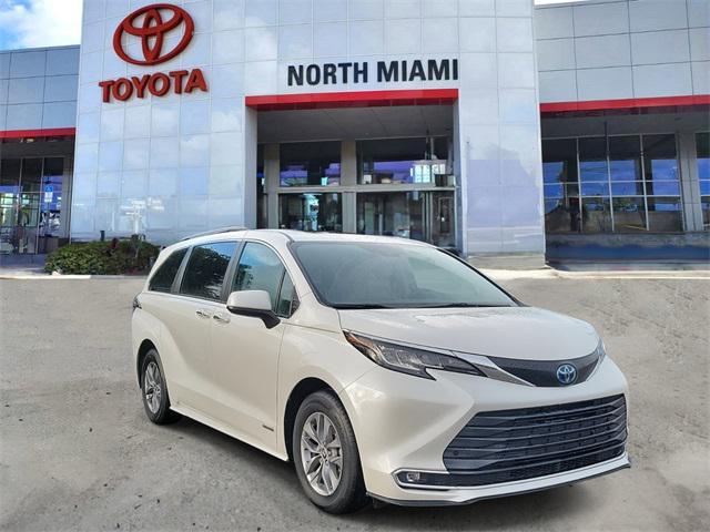 used 2021 Toyota Sienna car, priced at $37,694