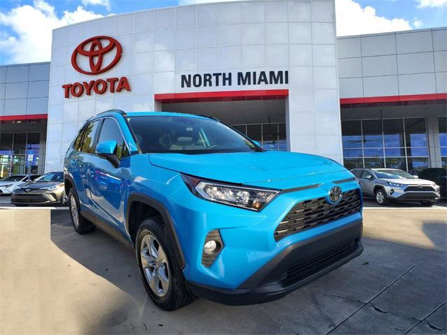 used 2021 Toyota RAV4 car, priced at $19,215