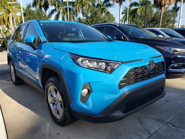 used 2021 Toyota RAV4 car, priced at $19,215