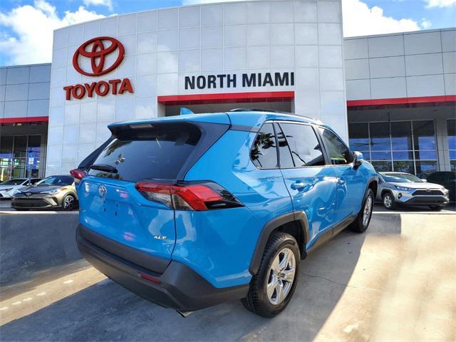 used 2021 Toyota RAV4 car, priced at $19,215