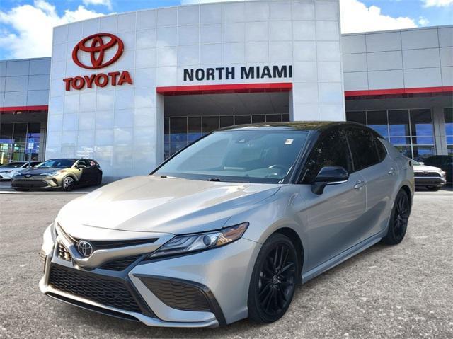 used 2021 Toyota Camry car, priced at $27,998