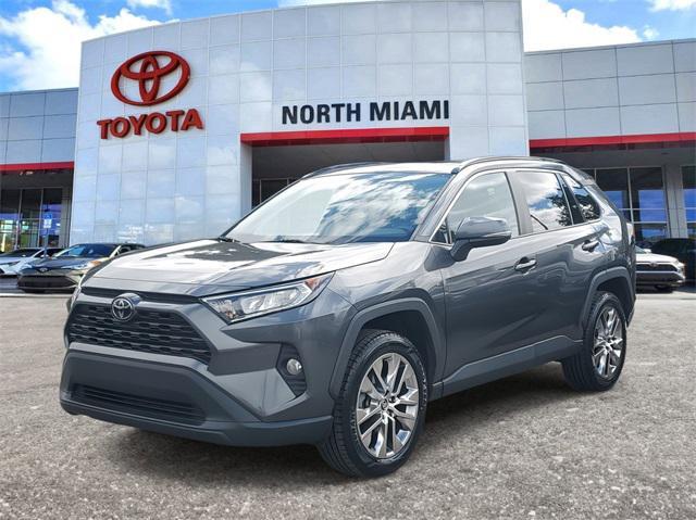 used 2021 Toyota RAV4 car, priced at $23,375