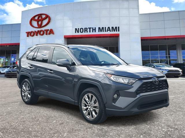 used 2021 Toyota RAV4 car, priced at $23,375