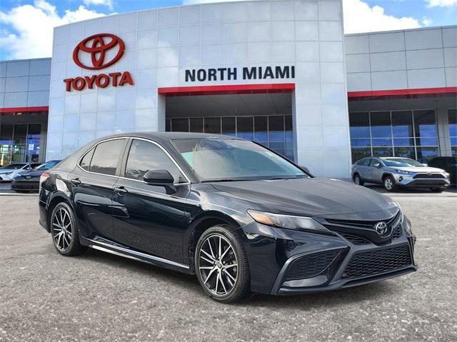 used 2021 Toyota Camry car, priced at $18,108