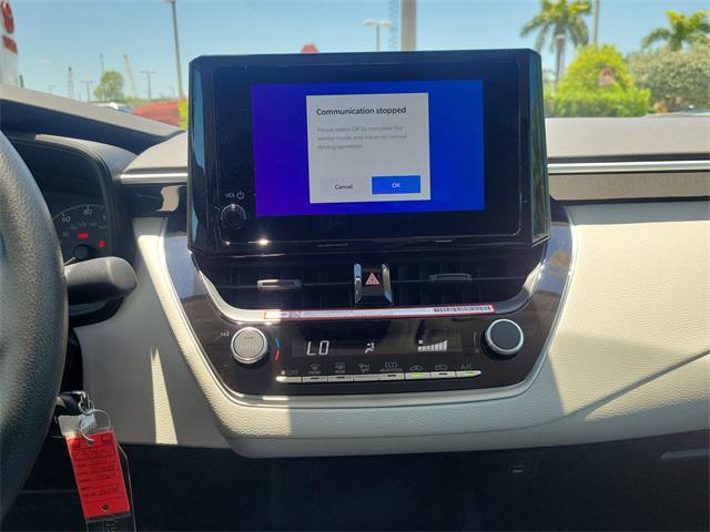 new 2025 Toyota Corolla car, priced at $24,309