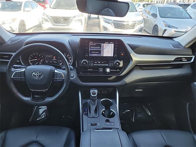 used 2021 Toyota Highlander car, priced at $28,491