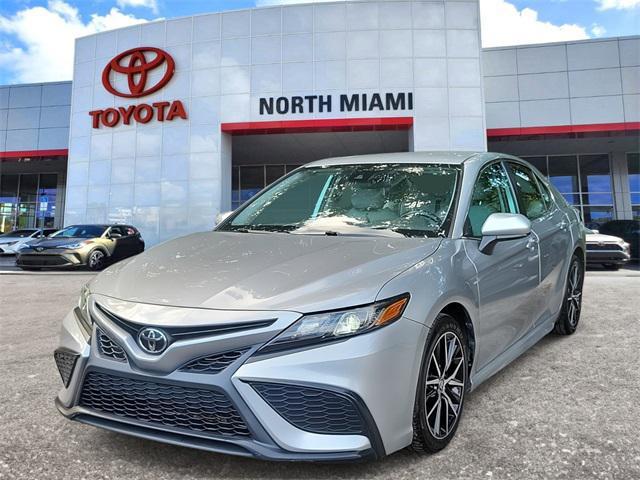 used 2021 Toyota Camry car, priced at $17,295