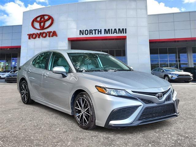 used 2021 Toyota Camry car, priced at $17,295