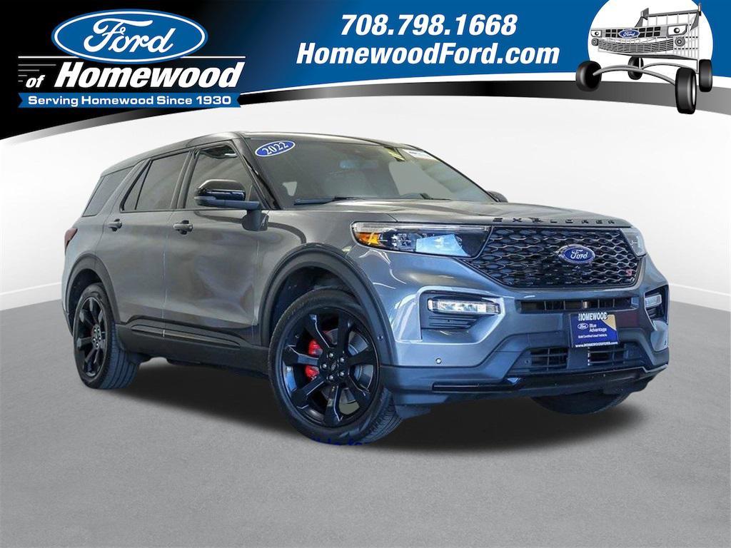 used 2022 Ford Explorer car, priced at $33,895