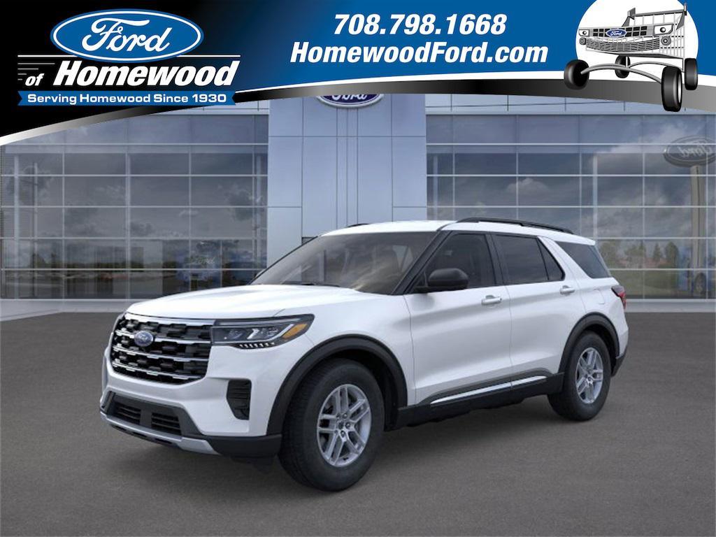 new 2025 Ford Explorer car, priced at $38,448