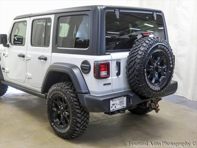 used 2021 Jeep Wrangler car, priced at $30,981