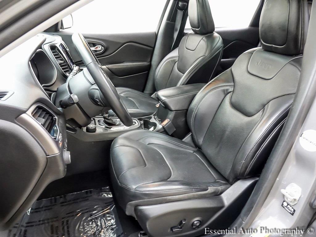 used 2021 Jeep Cherokee car, priced at $18,530