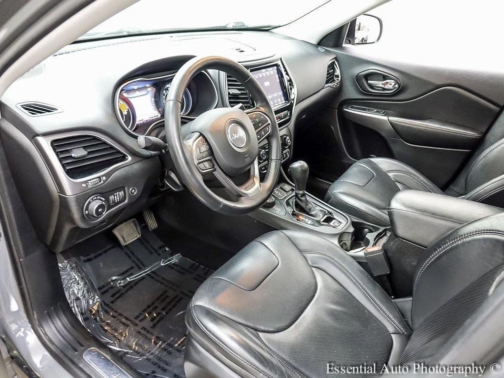 used 2021 Jeep Cherokee car, priced at $18,530