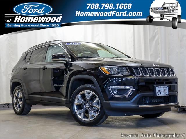 used 2021 Jeep Compass car, priced at $21,324